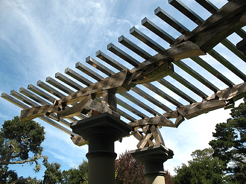 Boxed and Bridged Arbor Detail