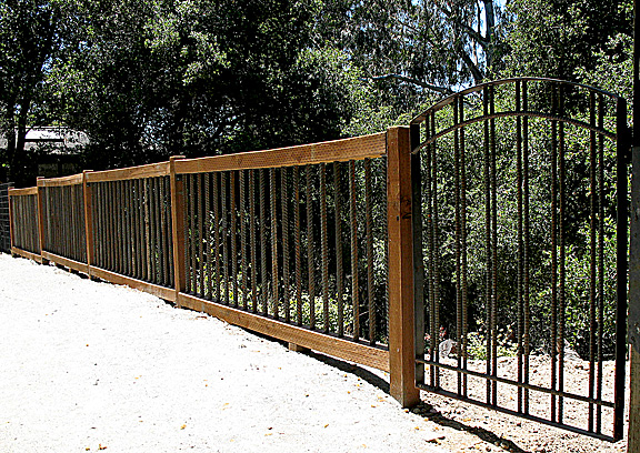 Industrial Look Fencing