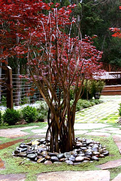 Twisted Grasses Fountain