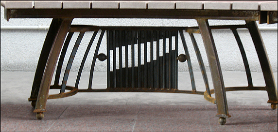 Bench detail