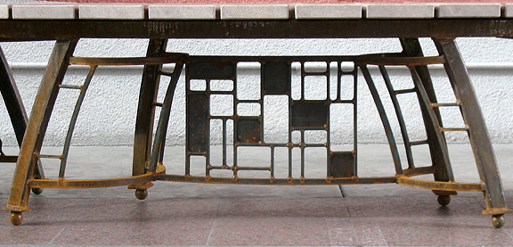 Bench detail