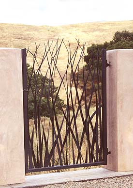 Twisted Grasses Gate