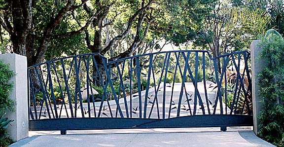 Bamboo Drive Gate