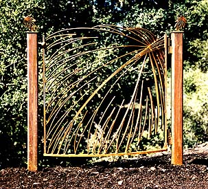 Palm Frond Gate