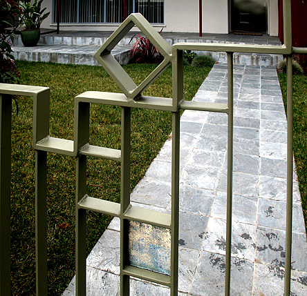 Front Gate Detail